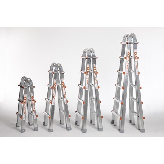 Waku Ladders Waku multifunctionele vouwladder 4x6