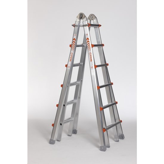 Waku Ladders Waku multifunctionele vouwladder 4x6