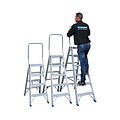Eurostairs Trap dubbel professioneel 2x5 treden