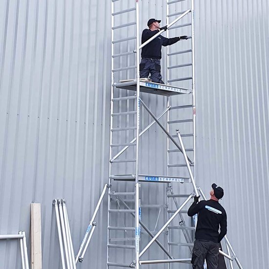 Euroscaffold Kamersteiger compact module 1+2+3+4 75x140 7,8m werkhoogte