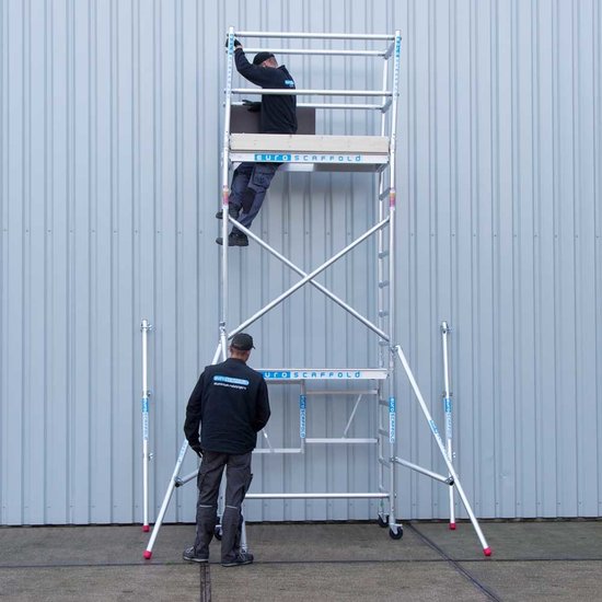 Euroscaffold Kamersteiger Compact module 1+2+3 75x140 5,5m werkhoogte