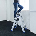 Eurostairs Trap dubbel professioneel 2x3 treden