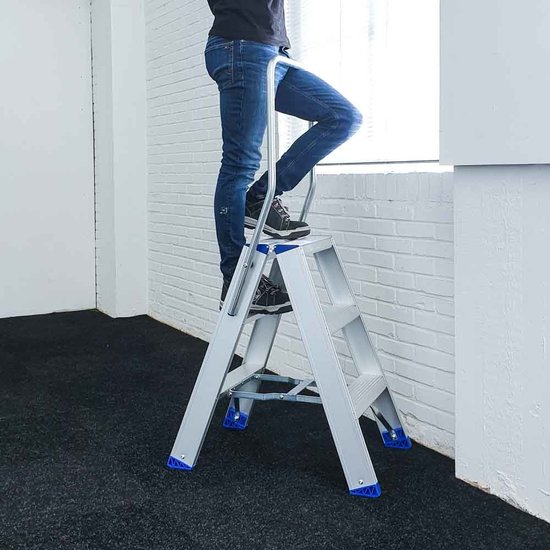 Eurostairs Trap dubbel professioneel 2x3 treden
