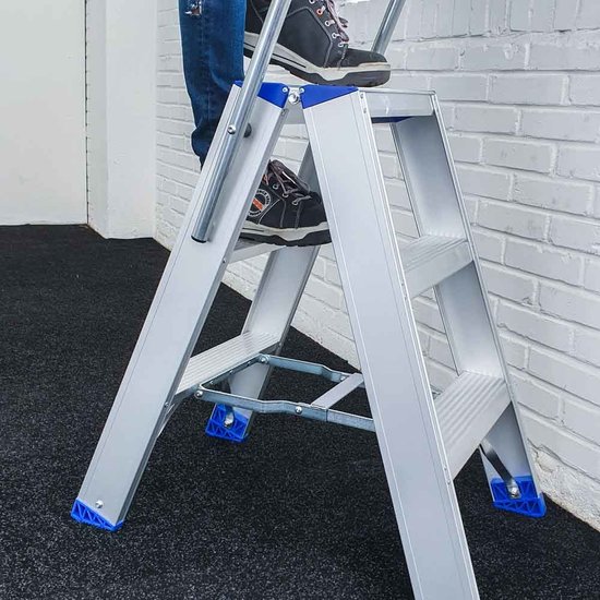 Eurostairs Trap dubbel professioneel 2x3 treden