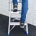 Eurostairs Trap dubbel professioneel 2x3 treden