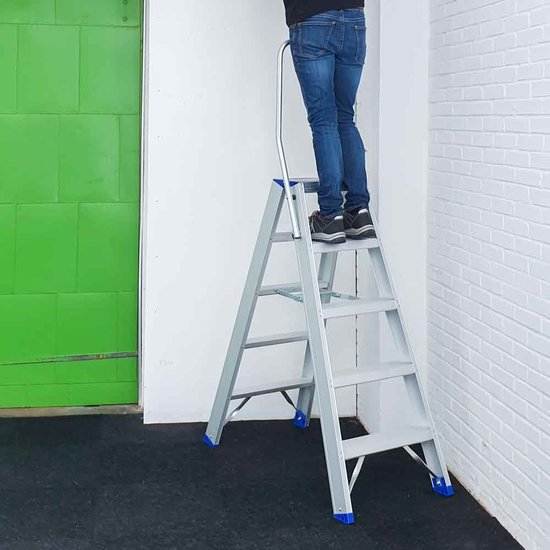Eurostairs Trap dubbel professioneel 2x5 treden