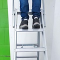 Eurostairs Trap dubbel professioneel 2x5 treden