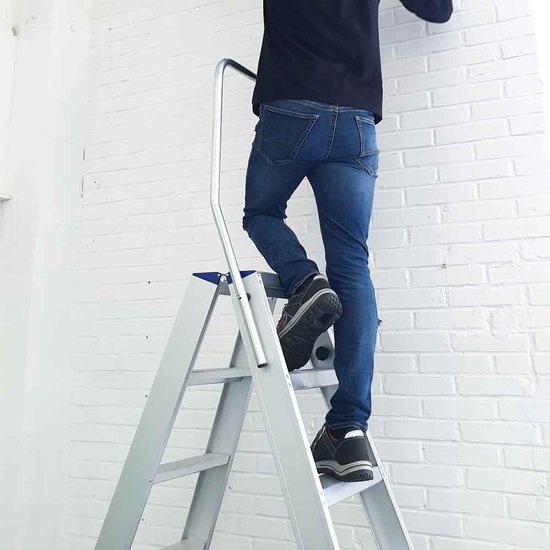 Eurostairs Trap dubbel professioneel 2x8 treden