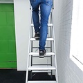 Eurostairs Trap dubbel professioneel 2x8 treden