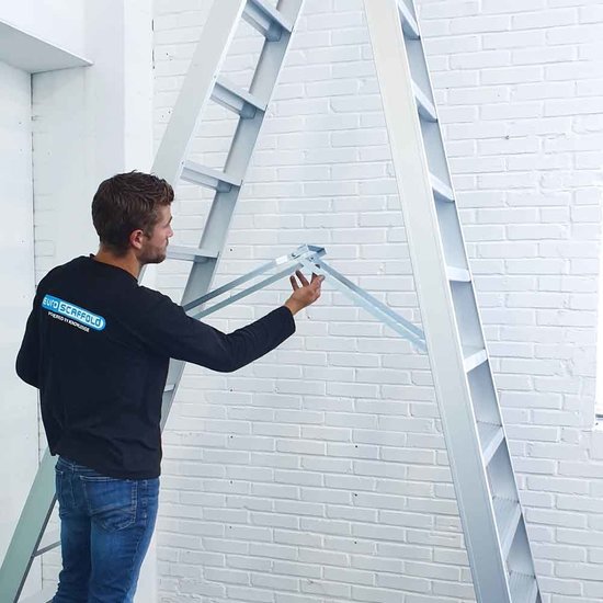 Eurostairs Trap dubbel professioneel 2x10 treden