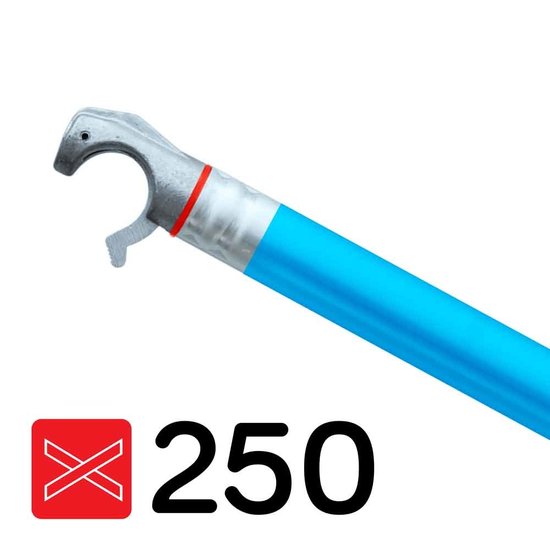 Euroscaffold Rolsteiger diagonaal schoor 250 cm blauw