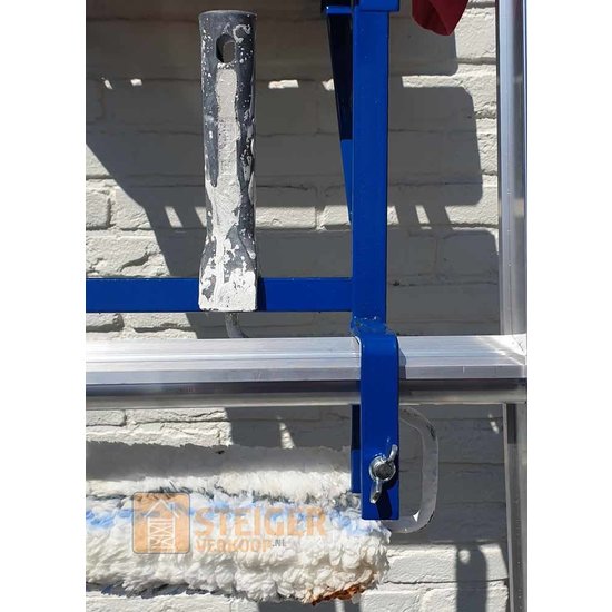 Euroscaffold Ladder muurafhouder Blauw (sport 30 mm)