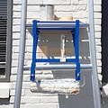 Euroscaffold Ladder muurafhouder Blauw (sport 30 mm)