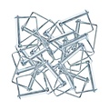 Euroscaffold Borgclip set 25 stuks