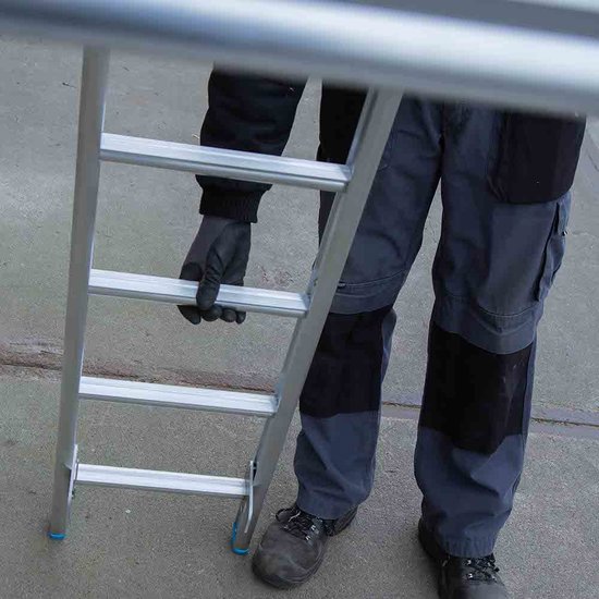 Eurostairs Eurostairs Reform ladder dubbel uitgebogen 2x10 sporten