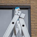 Eurostairs Eurostairs Reformladder dubbel uitgebogen 2x14 sporten + gevelrollen