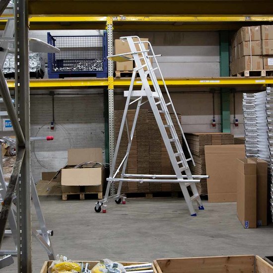 Eurostairs Magazijntrap 'Easy' 4 treden