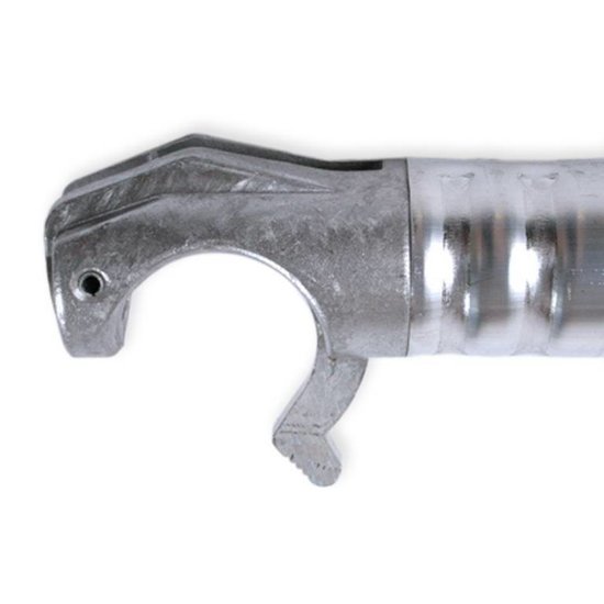 Euroscaffold Rolsteiger Euroscaffold Original 75x305 5,2m werkhoogte carbon vloer tegen de gevel