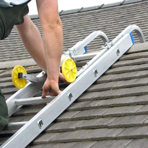 Ladder accessoires voor veiligheid en comfort op