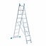 Eurostairs Eurostairs home reform ladder dubbel recht 2x9 sporten