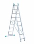 Eurostairs home reform ladder dubbel recht 2x9 sporten