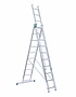 Eurostairs home reform ladder driedelig recht 3x10 sporten