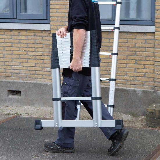 Greybrand Telescoopladder 3,20 meter met softclose
