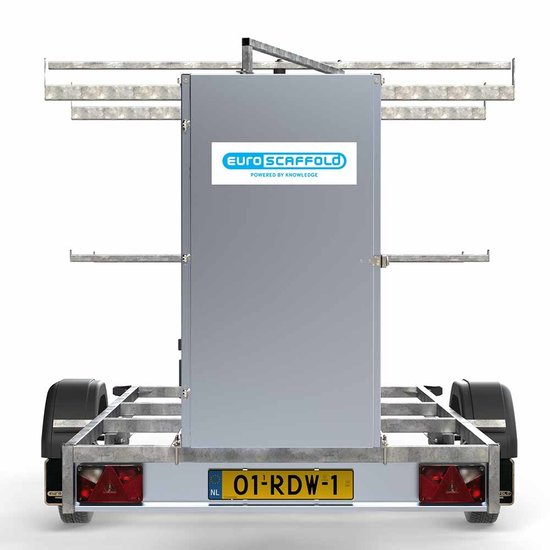 Euroscaffold Steigeraanhanger 305 cm afsluitbaar