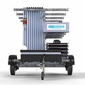 Euroscaffold Steigeraanhanger 250 + Rolsteiger Euro 135x250 8,2m werkhoogte