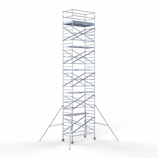 Euroscaffold Steigeraanhanger 250 + Rolsteiger Euro 135x250 12,2m werkhoogte