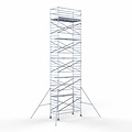 Euroscaffold Steigeraanhanger 305 + Rolsteiger Standaard 135x305 12,2m werkhoogte