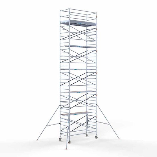 Euroscaffold Steigeraanhanger 305 + Rolsteiger Standaard 135x305 12,2m werkhoogte