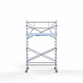 Anssems Anssems aanhanger + rolsteiger standaard 135x250 5,2m werkhoogte + enkele voorloopleuning