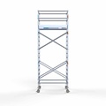 Euroscaffold Aanhanger + rolsteiger standaard 135x190 6,2m werkhoogte