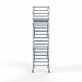 Euroscaffold Aanhanger + rolsteiger standaard 135x190 6,2m werkhoogte