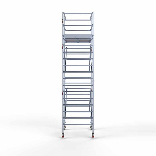 Euroscaffold Aanhanger + rolsteiger standaard 135x190 6,2m werkhoogte