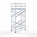 Euroscaffold Anssems Aanhanger + rolsteiger standaard 135x250 6,2m werkhoogte