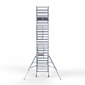 Euroscaffold Anssems Aanhanger + rolsteiger standaard 135x250 8,2m werkhoogte + dubbele voorloopleuning