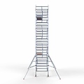 Euroscaffold Steigeraanhanger 305 + Rolsteiger Standaard 135x305 8,2m werkhoogte enkele voorloopleuning