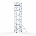 Euroscaffold Steigeraanhanger 250 + rolsteiger standaard 135x250 12,2m werkhoogte