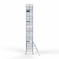 Euroscaffold Steigeraanhanger afsluitbaar 250 + Rolsteiger Standaard 135x250 10,2m werkhoogte enkele voorloopleuning