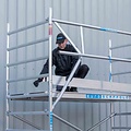 Euroscaffold Rolsteiger Euroscaffold Professional 135x190 11,2m werkhoogte carbon vloer vrijstaand