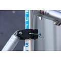 Euroscaffold Rolsteiger Euroscaffold Original 75x305 8,2m werkhoogte carbon vloer tegen de gevel