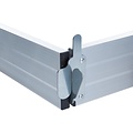 Euroscaffold Rolsteiger Euroscaffold Professional 135x250 5,2m werkhoogte tegen de gevel
