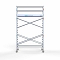 Euroscaffold Steigeraanhanger 305 + Rolsteiger Standaard 135x305 6,2m werkhoogte