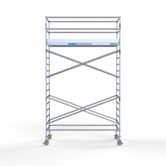 Euroscaffold Steigeraanhanger 305 + Rolsteiger Standaard 135x305 6,2m werkhoogte