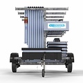 Euroscaffold Steigeraanhanger 250 + Rolsteiger Standaard 135x190 10,2m werkhoogte