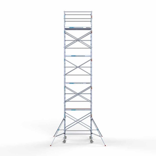 Euroscaffold Steigeraanhanger 250 + Rolsteiger Standaard 135x190 10,2m werkhoogte