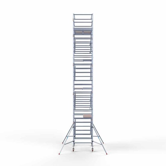 Euroscaffold Steigeraanhanger 250 + Rolsteiger Standaard 135x190 10,2m werkhoogte