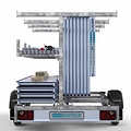 Euroscaffold Steigeraanhanger 305 + Rolsteiger Basic 75x305 10,2m werkhoogte